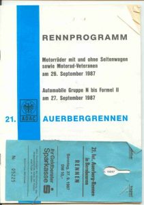 Bergrennen Auerberg 1987
