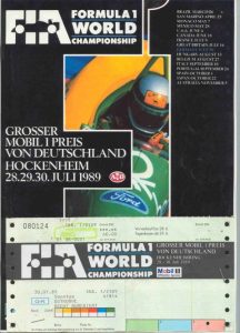 F1 Hockenheim 1989