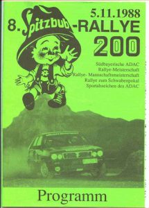 Rally Spitzbub 1988