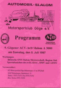 Slalom Göge-1997