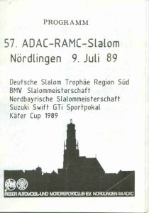 Slalom Nördlingen 1989